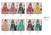 Lehenga  Zari And Sequins Embroidered Work - Bust Size: 44