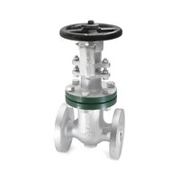 2 Inch Cast Steel Gate Valve, 150#  Flange End For Industry - Color: Silver