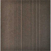 Cosmos 675 Dark Grey Carpet Tiles - Nylon Fiber 50x50 Cm, 6mm Thick, Loop Pile, Stain-resistant, Non-slip