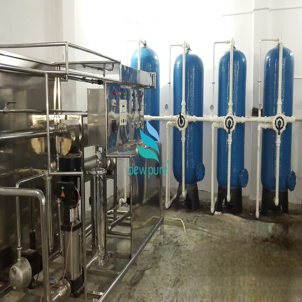 Semi Automatic Industrial Packaged Drinking Water Plant