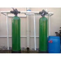 Water Softener - Durable Plastic, Floor Standing Design | Removes Hardness From Borewell Water, Warranty Included