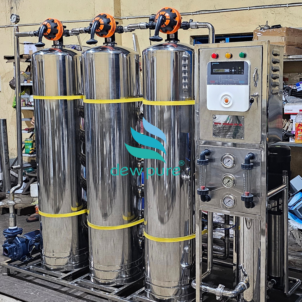 Ss Ro Plant - Stainless Steel, 1000l Volume, Steel Color | 99% Purity, Full Automatic, Plc Control, Low Maintenance, Durable Performance