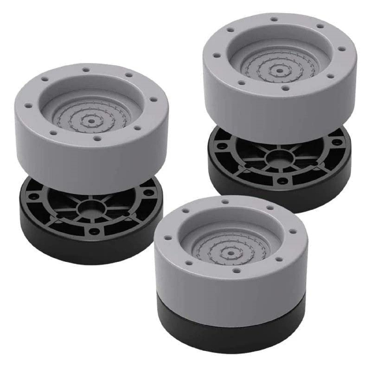 ROUND WASHING MACHINE FOOT PAD (SET OF 4)