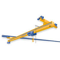 Underslung Crane - 0.5 to 5.0 Tons Capacity, 4.0 to 25 Mtrs Span, Electric/Hydraulic Power Supply, Emergency Stop Feature, New Condition for Industrial Applications