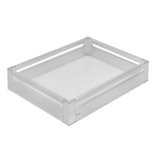 4 Inch Aluminium Plain Basket