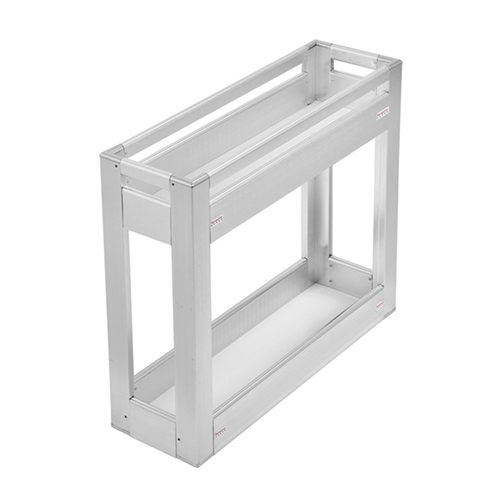 Aluminium Two Self Pullout Basket