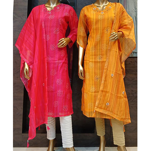 2 Piece Color Kurti Set