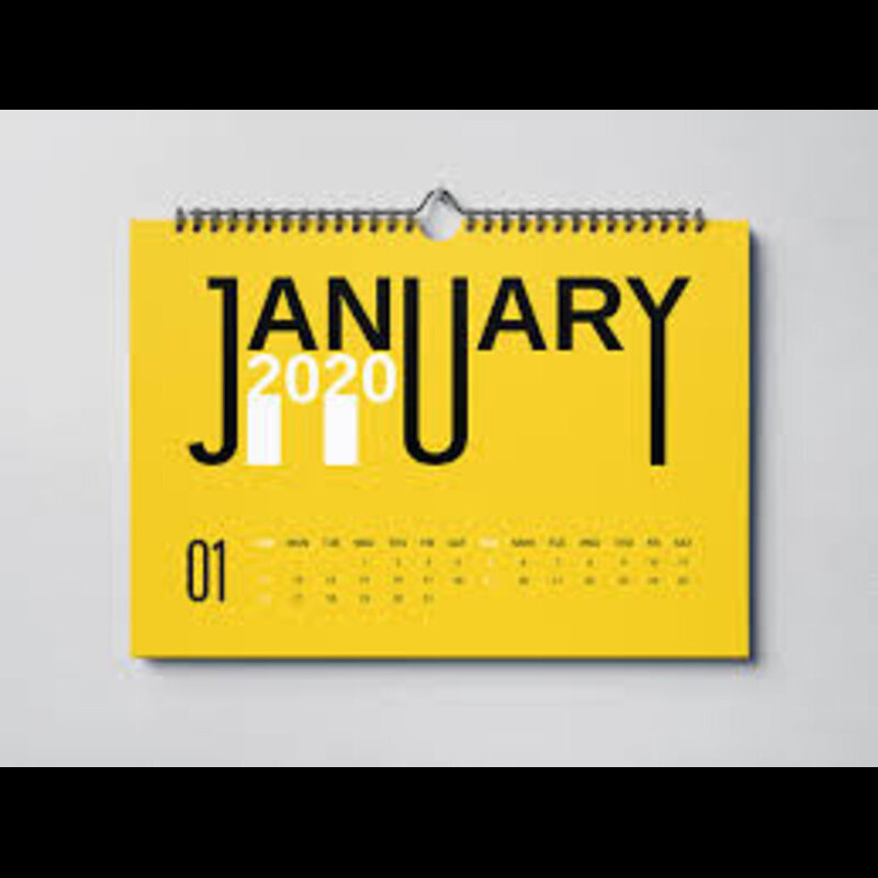 Table Top Calendars