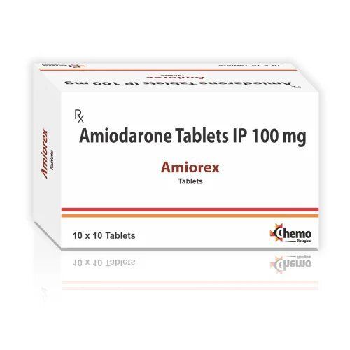 Amiodarone 100Mg Tablets - Shelf Life: 24 Months