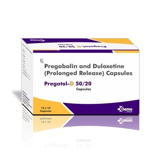Pregabalin And Duloxetine Prolonged Release Capsules