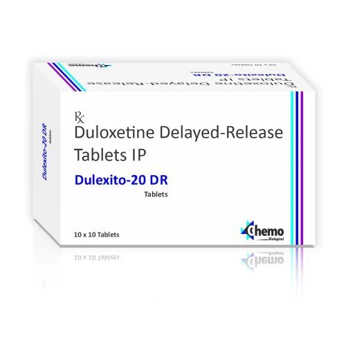 Duloxetine Gastro Resistant Tablets Ip for Treating Depression and Anxiety