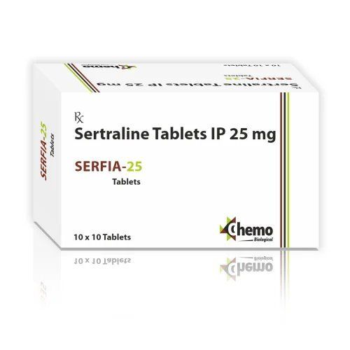 Sertraline Tablets Ip 25Mg - Storage Instructions: Cool & Dry Place