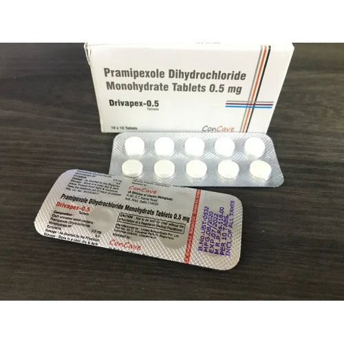 Pramipexole Dihydrochloride Monohydrate Tablets 0.5mg