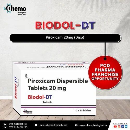 Piroxicam Dispersible Tablets 20Mg - Storage Instructions: Cool & Dry Place