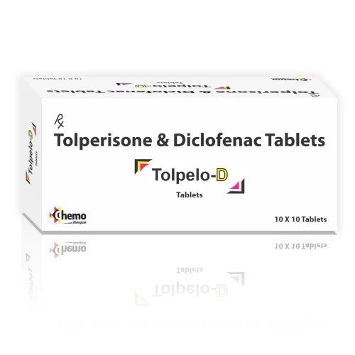 Tolperisone Diclofenac Tablet