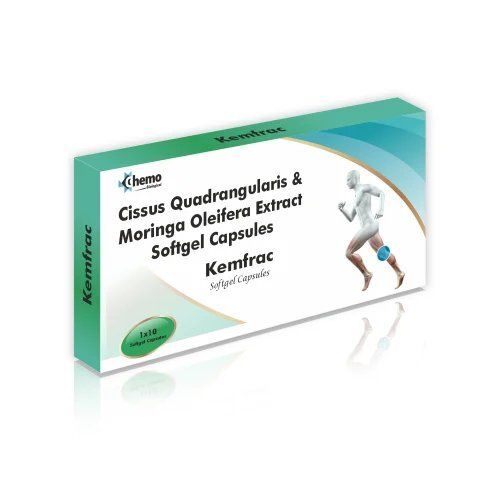 Cissus Quadrangularis & Moringa Oleifera Extract Softgel Capsules