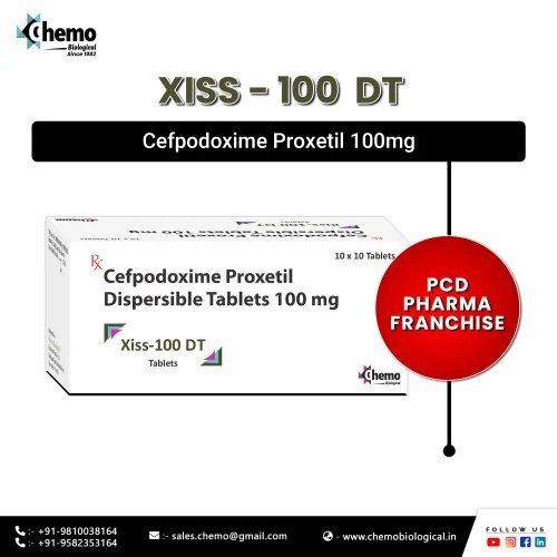Cefpodoxime Proxetil Dispersible Tablets 100mg