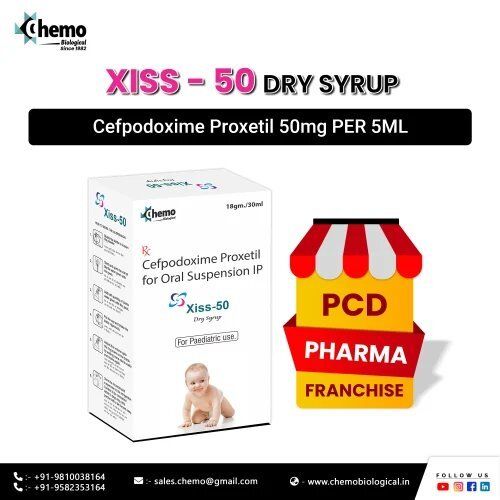 Cefpodoxime Proxetil 50mg Dry Syrup