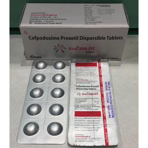 Cefpodoxime Proxetil Dispersible Tablets