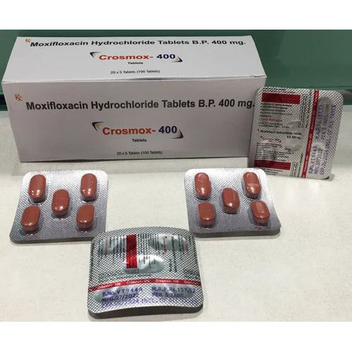 Moxifloxacin Hydrochloride Tablets B.P. 400 MG