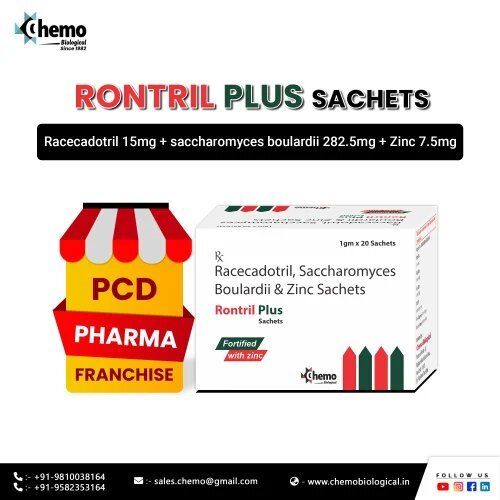 Racecadotril Saccharomyces Boulardii And Zinc Sachets