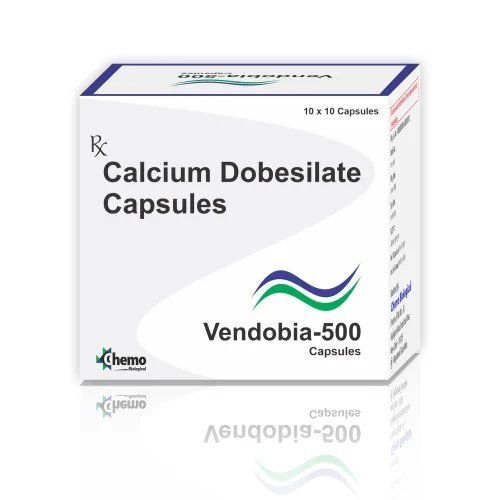 Calcium Dobesilate Capsules 500 Mg