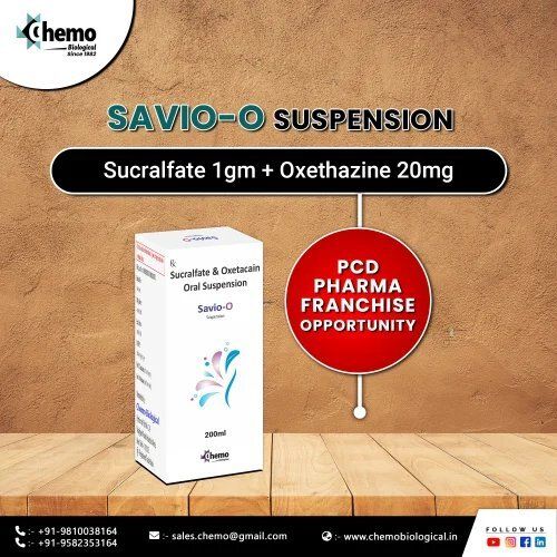 Sucralfate and Oxetacaine Suspension