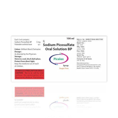 Sodium Picosulfate Oral Solution Syrup