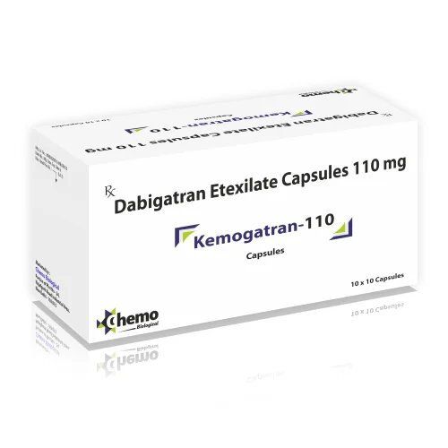 Tablets Dabigatran Etexilate Capsules 110 Mg.