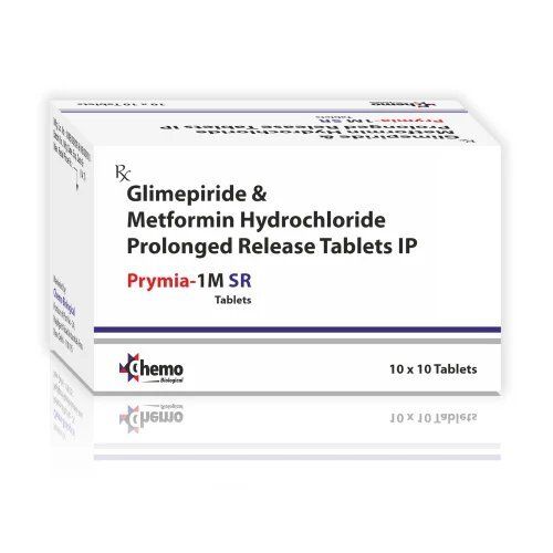 Glimepiride and Metformin Hydrochloride SR Tablets