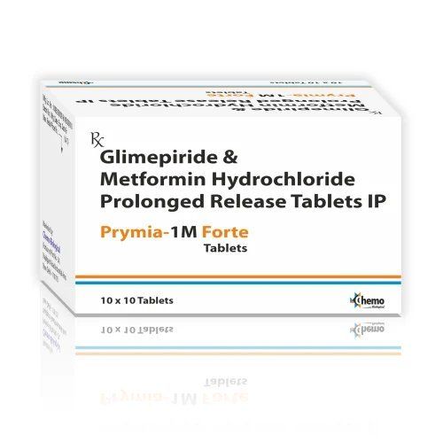 Glimepiride Metformin Hydrochloride Prolonged Realease Tablet