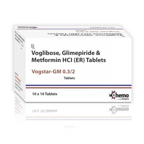 Glimepiride Metformin Voglibose Tablets