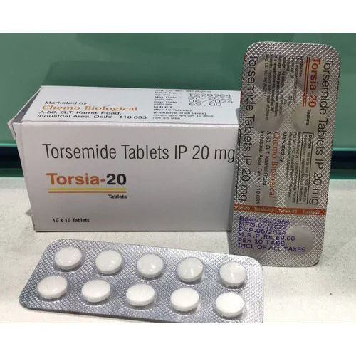 Torsemide Tablets IP 20mg