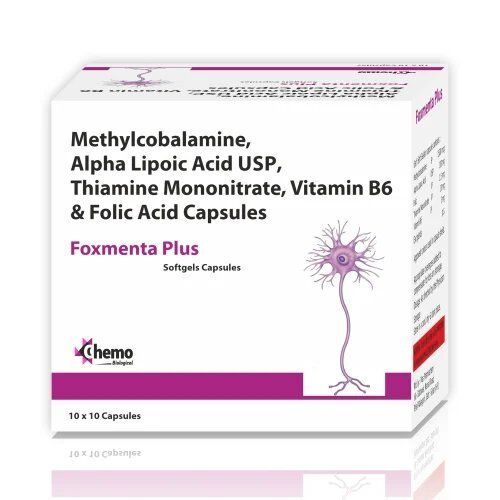 Methylcobalamin Alpha Lipoic Acid Folic Acid And Pyridoxine