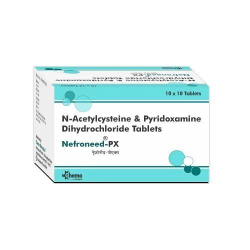 N Acetylcysteine And Pyridoxamine Dihydrochloride Tablets - Storage Instructions: Dry Place