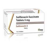 Solifenacin Succinate 5mg Tablet - Storage Instructions: Dry Place