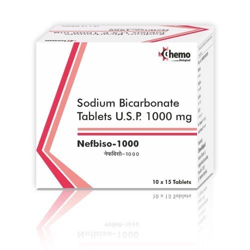 1000mg Sodium Bicarbonate Tablet