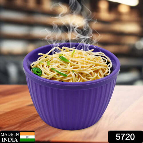 Plastic Round Noodles Maggie Bowl - Size: Standard