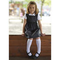 Girl School Uniform Frock - Age Group: Kids