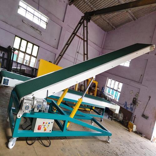 Single Stage Loading Conveyor - Material: Stainless Steel