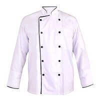 Men Chef Coat - Color: White