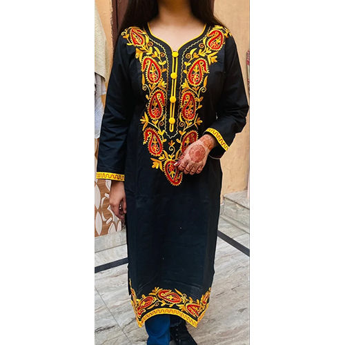 Washable Ladies Embroidered Kurti