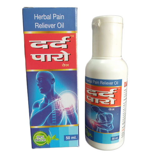 50 Ml Herbal Pain Reliever Oil - Age Group: Adult