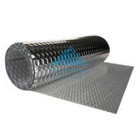 10mm Bubble Insulation Sheet - Aluminium, 8mm Thickness, Silver Coated | Industrial Application, Excellent Thermal Performance