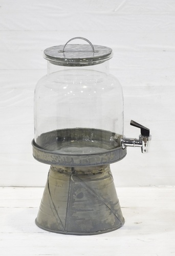 8 Inch Dispenser With Galvanised Stand