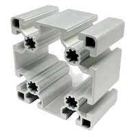 90x90 Industrial Aluminium Profile - Color: Silver
