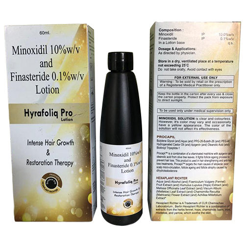 60 Ml Minoxidil And Finasteride Lotion General Medicines