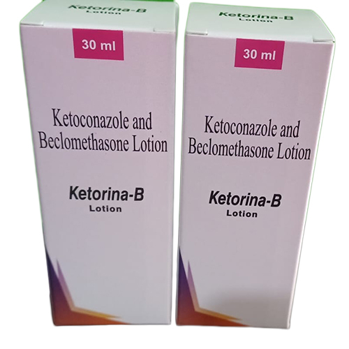 30 ML Ketoconazole And Beclomethasone Lotion to Treat Skin Infections Caused by Fungi