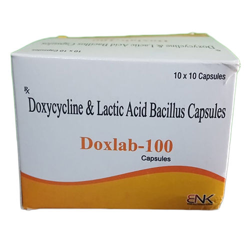 Doxycycline And Lactic Acid Bacillus Capsules General Medicines