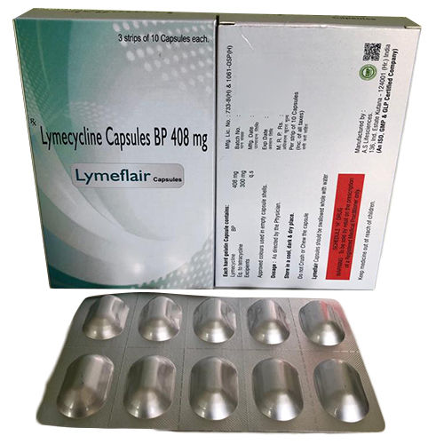 408 MG Lymecycline Capsules BP